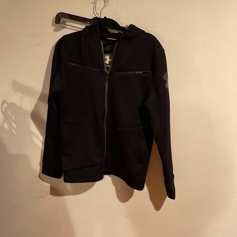 Under armour black woven jacket